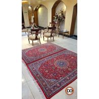 فرش جفت سه متری ساروق در حد نو دستباف  کد dafezan308001