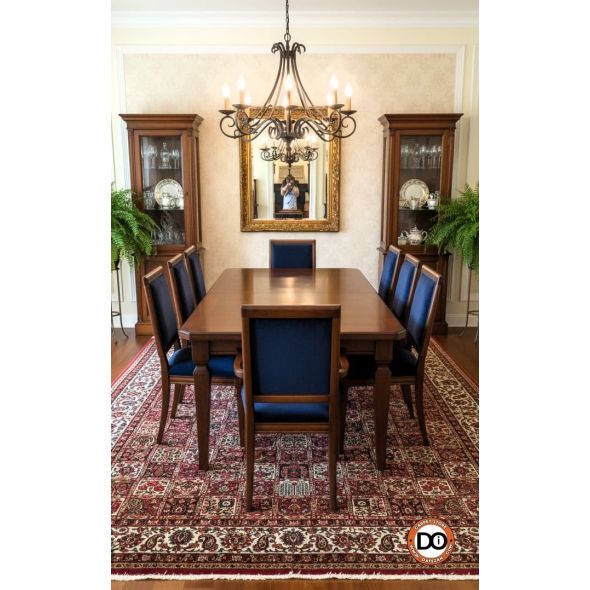 فرش  12 متری خشتی اصیل چالشتر بختیار دستباف   کد dafezan264004