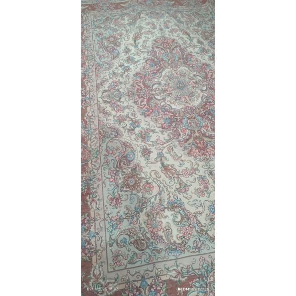 فرش  جفت 6 متری خطیبی 30 رج دستباف  کد dafezan128010فرش  جفت 6 متری خطیبی 30 رج دستباف  کد dafezan128010