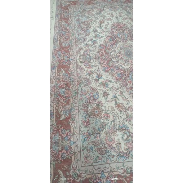 فرش  جفت 6 متری خطیبی 30 رج دستباف  کد dafezan128010