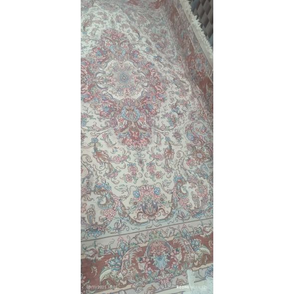 فرش  جفت 6 متری خطیبی 30 رج دستباف  کد dafezan128010