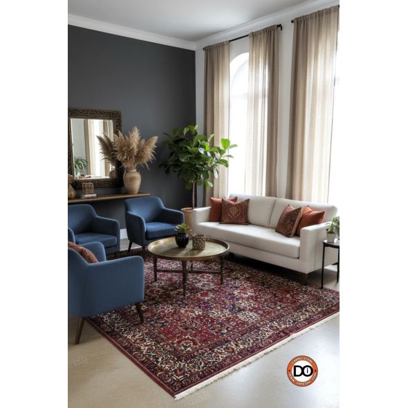 فرش جفت 12 متری خشتی بختیار دستباف   کد dafezan264003