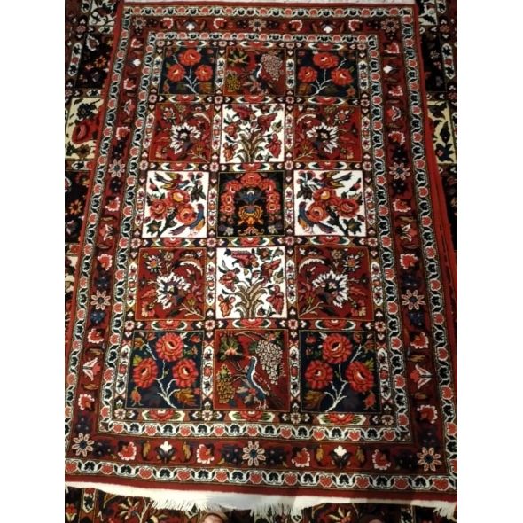 فرش ذرع و نبم بختیاری دستباف  کد dafezan244014